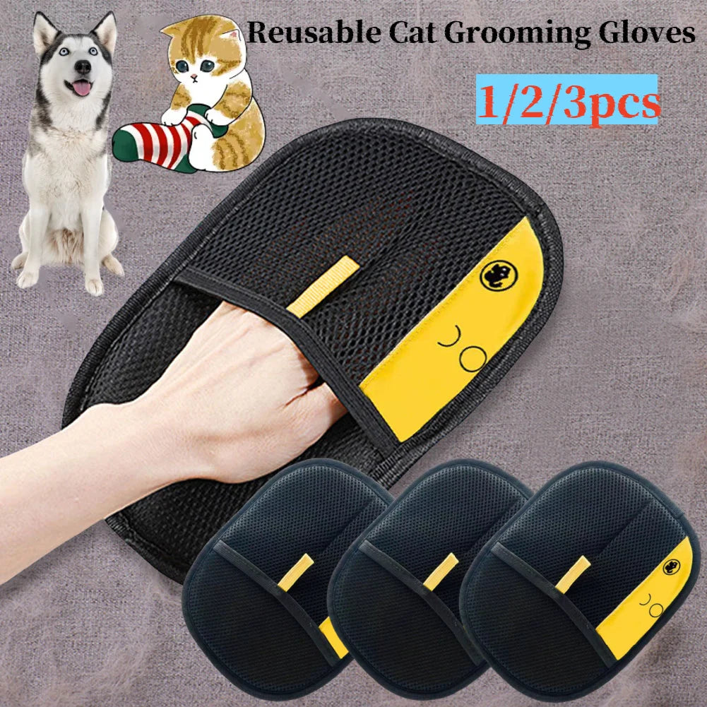 Eco-Friendly Pet Hair Removal Glove – Remove Cat & Dog Hair Easily